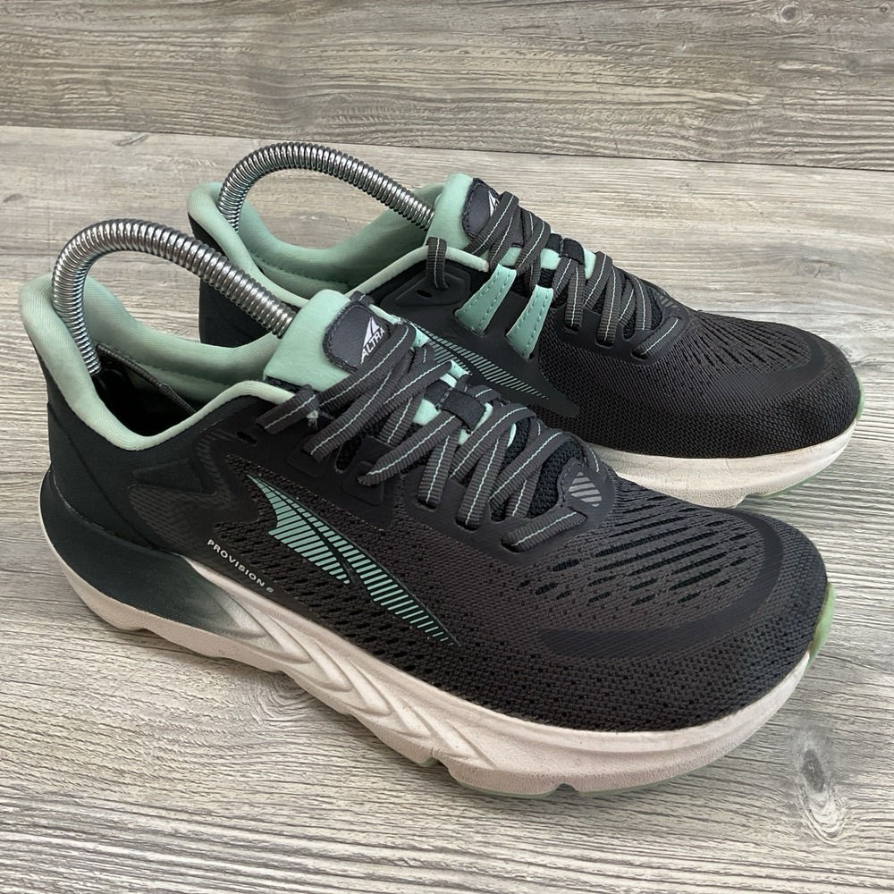 Altra Provision 6 Running Shoes Women's Size 7.5 Gray Teal Sneakers AL0A5488032